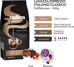 Lavazza Espresso Italiano Classico Koffiebonen - 500 Gram X6 -Levensmiddelen Dranken Winkel 1200x1082