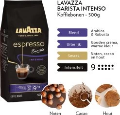 Lavazza Espresso Barista Intenso Koffiebonen - 500 Gram X4 -Levensmiddelen Dranken Winkel 1200x1148