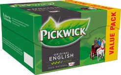Pickwick English Zwarte Thee - 6 X 40 Zakjes - Extra Grote Verpakking -Levensmiddelen Dranken Winkel 1200x743