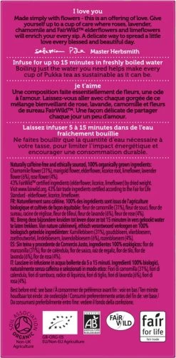 Pukka Love Thee -Levensmiddelen Dranken Winkel 591x1200