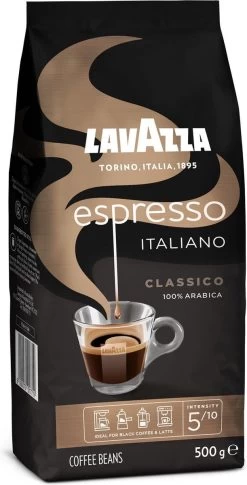 Lavazza Espresso Italiano Classico Koffiebonen - 500 Gram X6 -Levensmiddelen Dranken Winkel 611x1200