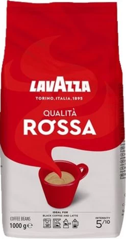 Lavazza Qualita Rossa Koffiebonen - 1 Kg -Levensmiddelen Dranken Winkel 633x1200