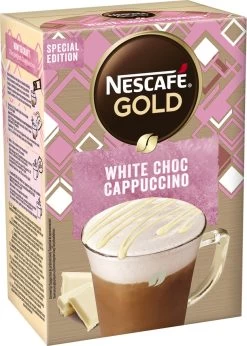 NESCAFE GOLD White Choc Cappuccino 6 Doosjes à 8 Zakjes -Levensmiddelen Dranken Winkel 857x1200