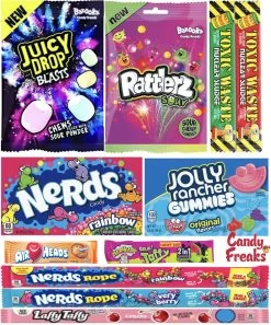 Amerikaans Snoep Pakket 11 Delig - Amerikaans Snoepgoed - American Candy - Amerikaanse Snack - Amerikaans Eten - Usa Snoep - Snoep Box - Cadeau Pakket - Giftbox